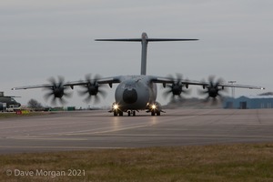 A400M 'Grizzly' at RAF Brize Norton. 1st March 2013.