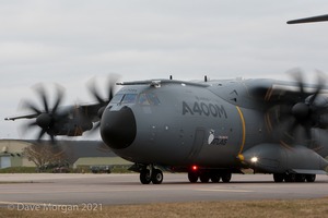 A400M 'Grizzly' at RAF Brize Norton. 1st March 2013.