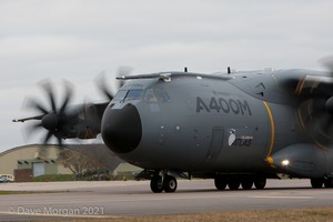 A400M 'Grizzly' at RAF Brize Norton. 1st March 2013.