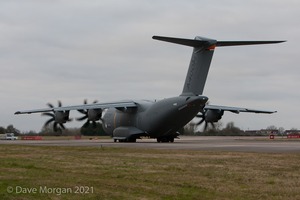 A400M 'Grizzly' at RAF Brize Norton. 1st March 2013.