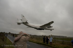 Antonov An-225 at RAF Brize Norton. 28th October 2007.