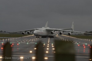 Antonov An-225 at RAF Brize Norton. 28th October 2007.