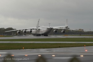 Antonov An-225 at RAF Brize Norton. 28th October 2007.