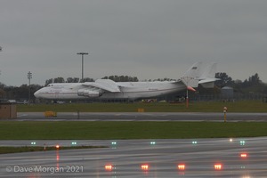 Antonov An-225 at RAF Brize Norton. 28th October 2007.
