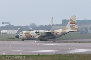 Egyptian C-130 Hercules departs RAF Brize Norton. 10th March 2012.