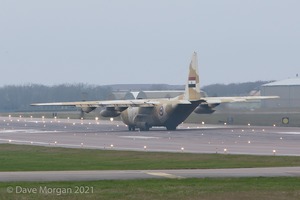 Egyptian C-130 Hercules departs RAF Brize Norton. 10th March 2012.