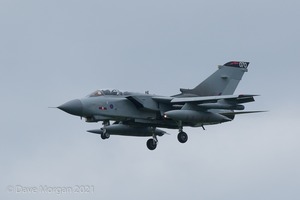 RAF Tornado GR4 Role Demo Team 'Alien 1 & 2'. RAF Brize Norton. 19th June 2011.
