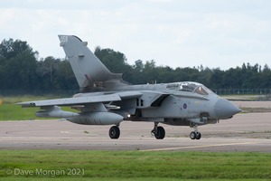 RAF Tornado GR4 Role Demo Team 'Poker' Formation. RAF Brize Norton 26th August 2012. 