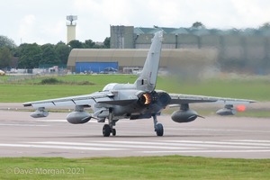RAF Tornado GR4 Role Demo Team 'Poker' Formation. RAF Brize Norton 26th August 2012. 