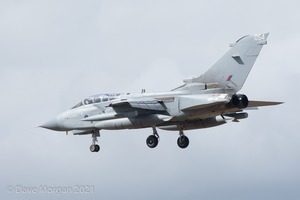RAF Tornado GR4 Role Demo Team 'Poker' Formation. RAF Brize Norton 26th August 2012. 