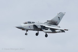 RAF Tornado GR4 Role Demo Team 'Poker' Formation. RAF Brize Norton 26th August 2012. 