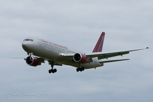 Italian Air Force KC-767 at RAF Brize Norton. 15th July 2012. 