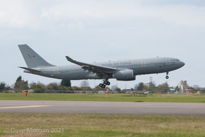 RAF A-330 MRTT during testing at RAF Brize Norton. 14th April 2012.