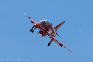 RAF Red Arrows at RAF Brize Norton. 11th July 2010