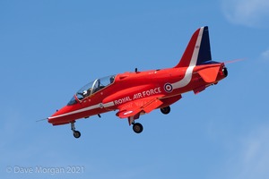 RAF Red Arrows at RAF Brize Norton. 11th July 2010