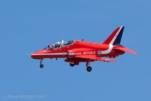 RAF Red Arrows at RAF Brize Norton. 11th July 2010