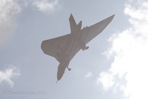 Avro Vulcan XH558 at RAF Brize Norton. 3rd July 2010.