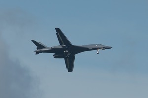 USAF B1-Bs arrive for deployment at RAF Fairford. 7th June 2017