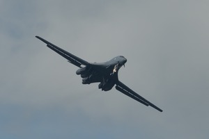 USAF B1-Bs arrive for deployment at RAF Fairford. 7th June 2017