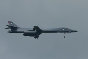 USAF B1-Bs arrive for deployment at RAF Fairford. 7th June 2017