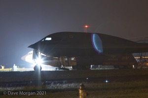 USAF B-2A Spirits at RAF Fairford. Mid August 2008