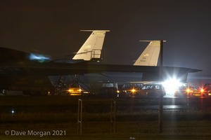 USAF B-2A Spirits at RAF Fairford. Mid August 2008