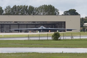 USAF B-2A Spirits at RAF Fairford. Mid August 2008
