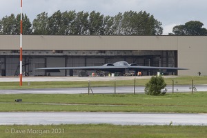USAF B-2A Spirits at RAF Fairford. Mid August 2008
