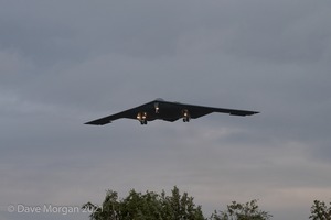 USAF B-2A Spirits at RAF Fairford. Mid August 2008