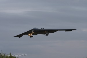 USAF B-2A Spirits at RAF Fairford. Mid August 2008