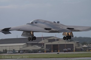 USAF B-2A Spirits at RAF Fairford. Mid August 2008