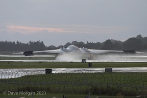 USAF B-2A Spirits at RAF Fairford. Mid August 2008