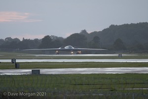 USAF B-2A Spirits at RAF Fairford. Mid August 2008