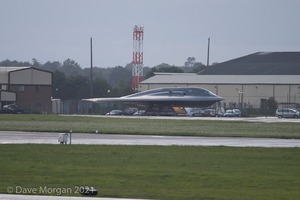 USAF B-2A Spirits at RAF Fairford. Mid August 2008