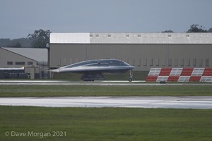 USAF B-2A Spirits at RAF Fairford. Mid August 2008
