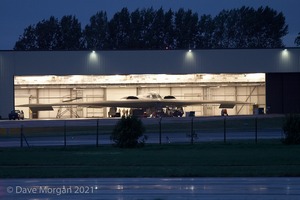 USAF B-2A Spirits at RAF Fairford. Mid August 2008