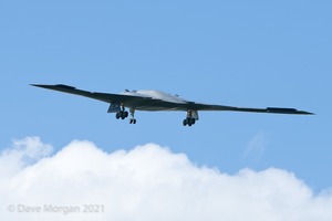 Northrop Grumman B-2A Spirits land at RAF Fairford on Sunday 8th June 2014