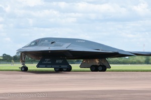 Northrop Grumman B-2A Spirits land at RAF Fairford on Sunday 8th June 2014