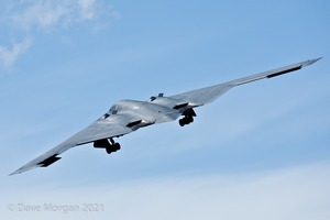 Northrop Grumman B-2A Spirits land at RAF Fairford on Sunday 8th June 2014