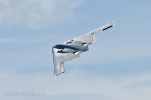 Northrop Grumman B-2A Spirits land at RAF Fairford on Sunday 8th June 2014