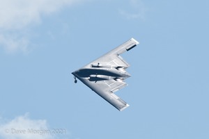 Northrop Grumman B-2A Spirits land at RAF Fairford on Sunday 8th June 2014