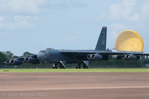 Boeing B-52H Stratofortresses land at RAF Fairford - June 2014