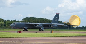Boeing B-52H Stratofortresses land at RAF Fairford - June 2014