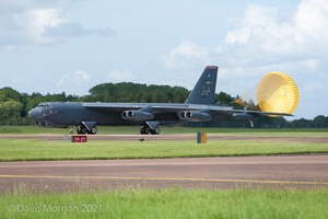 Boeing B-52H Stratofortresses land at RAF Fairford - June 2014
