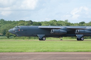 Boeing B-52H Stratofortresses land at RAF Fairford - June 2014