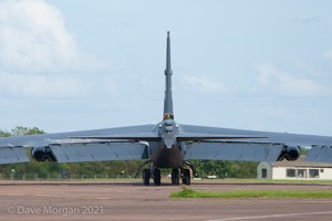 Boeing B-52H Stratofortresses land at RAF Fairford - June 2014