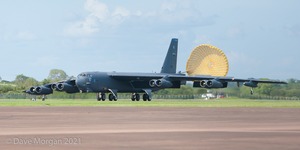 Boeing B-52H Stratofortresses land at RAF Fairford - June 2014