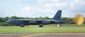 Boeing B-52H Stratofortresses land at RAF Fairford - June 2014