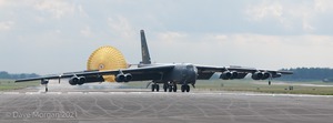 Boeing B-52H Stratofortresses land at RAF Fairford - June 2014
