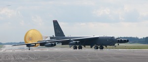 Boeing B-52H Stratofortresses land at RAF Fairford - June 2014